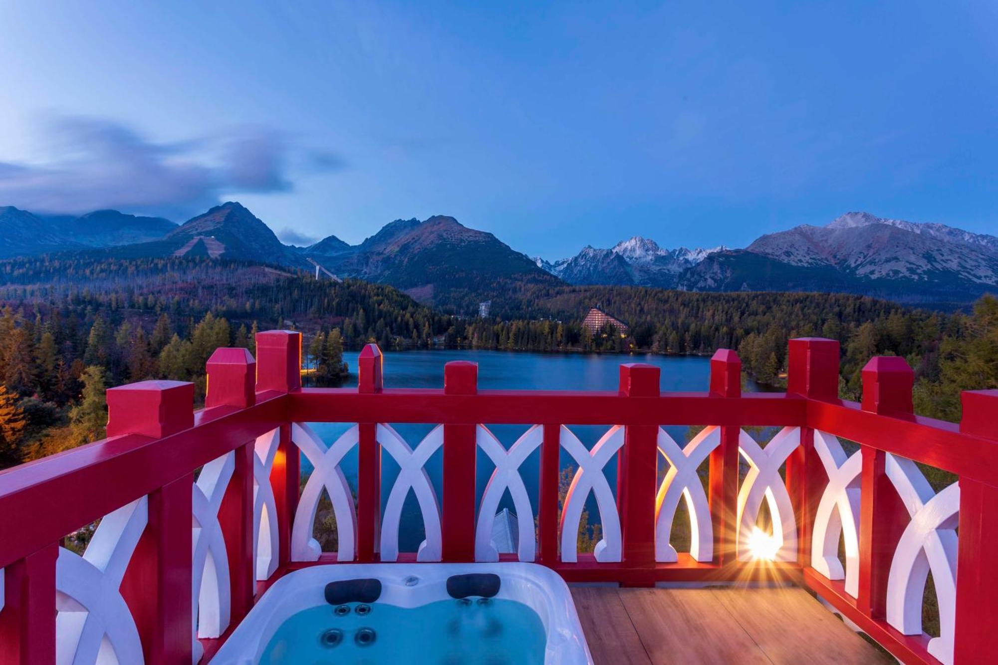 Grand Hotel Kempinski High Tatras Štrbské Pleso Kültér fotó